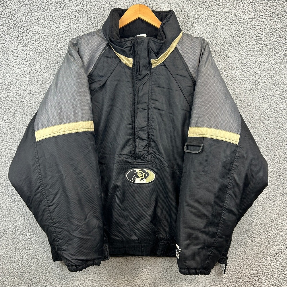 Colorado Buffaloes Starter Puffer Jacket 90's Y2K Winter Coat Men's Size Large